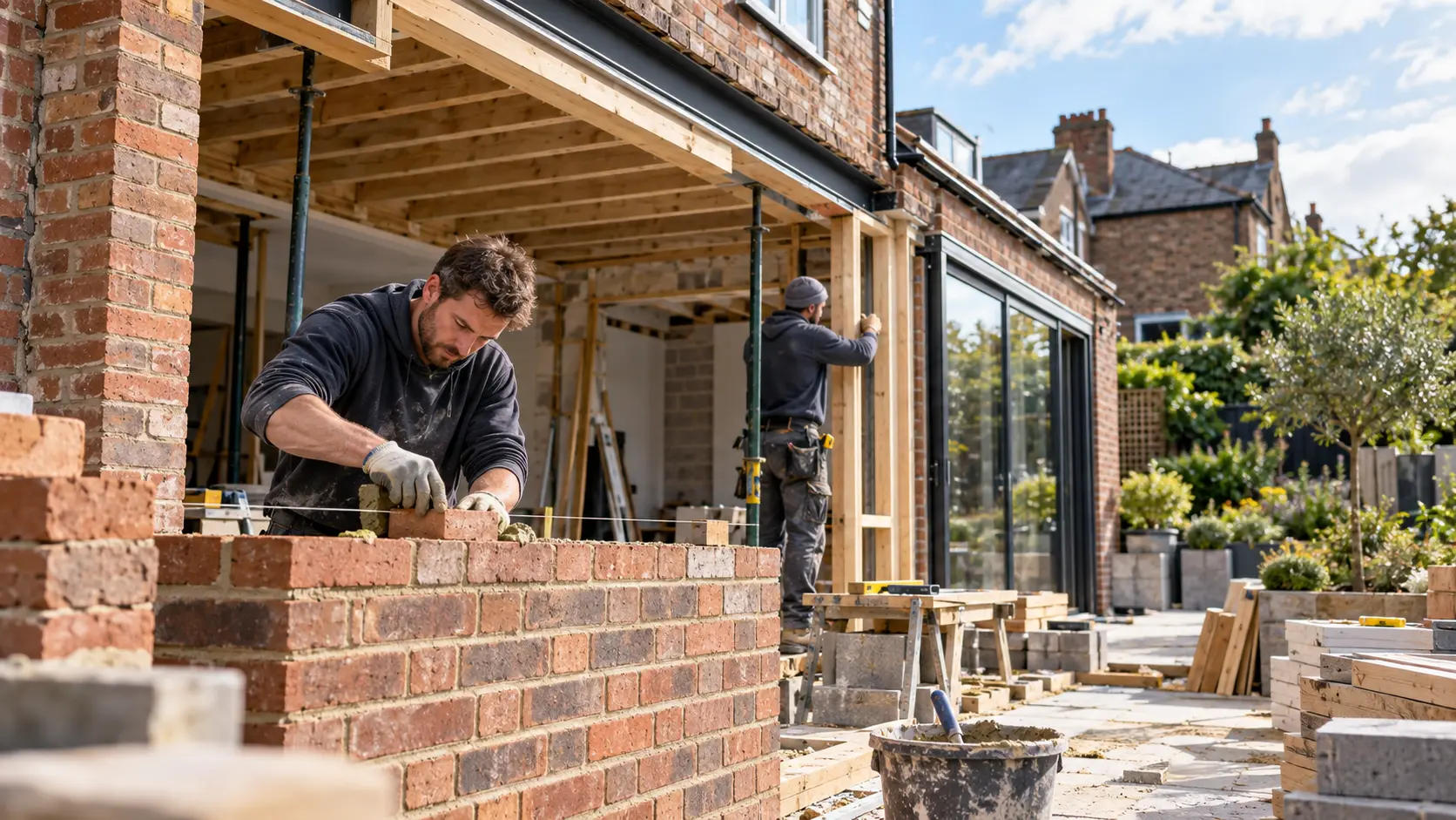 Brick Rear Extension