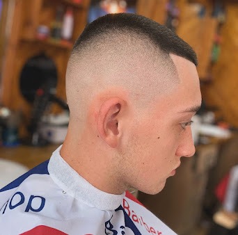 Tight skin fade haircut